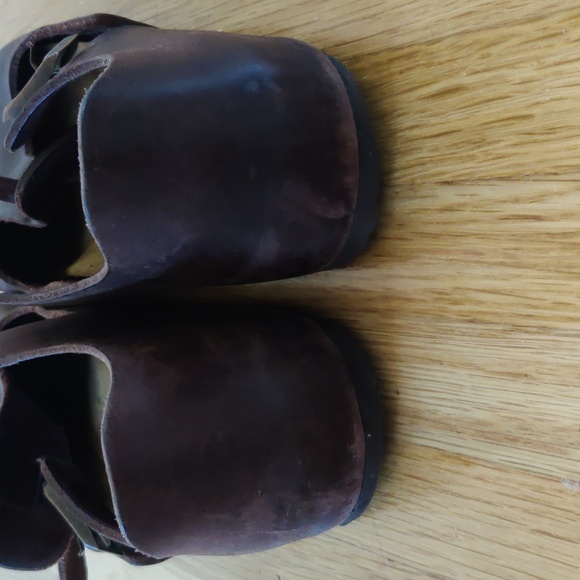 Birkenstock Brown Leather Paris Mary Jane RARE!!! - Picture 5 of 9